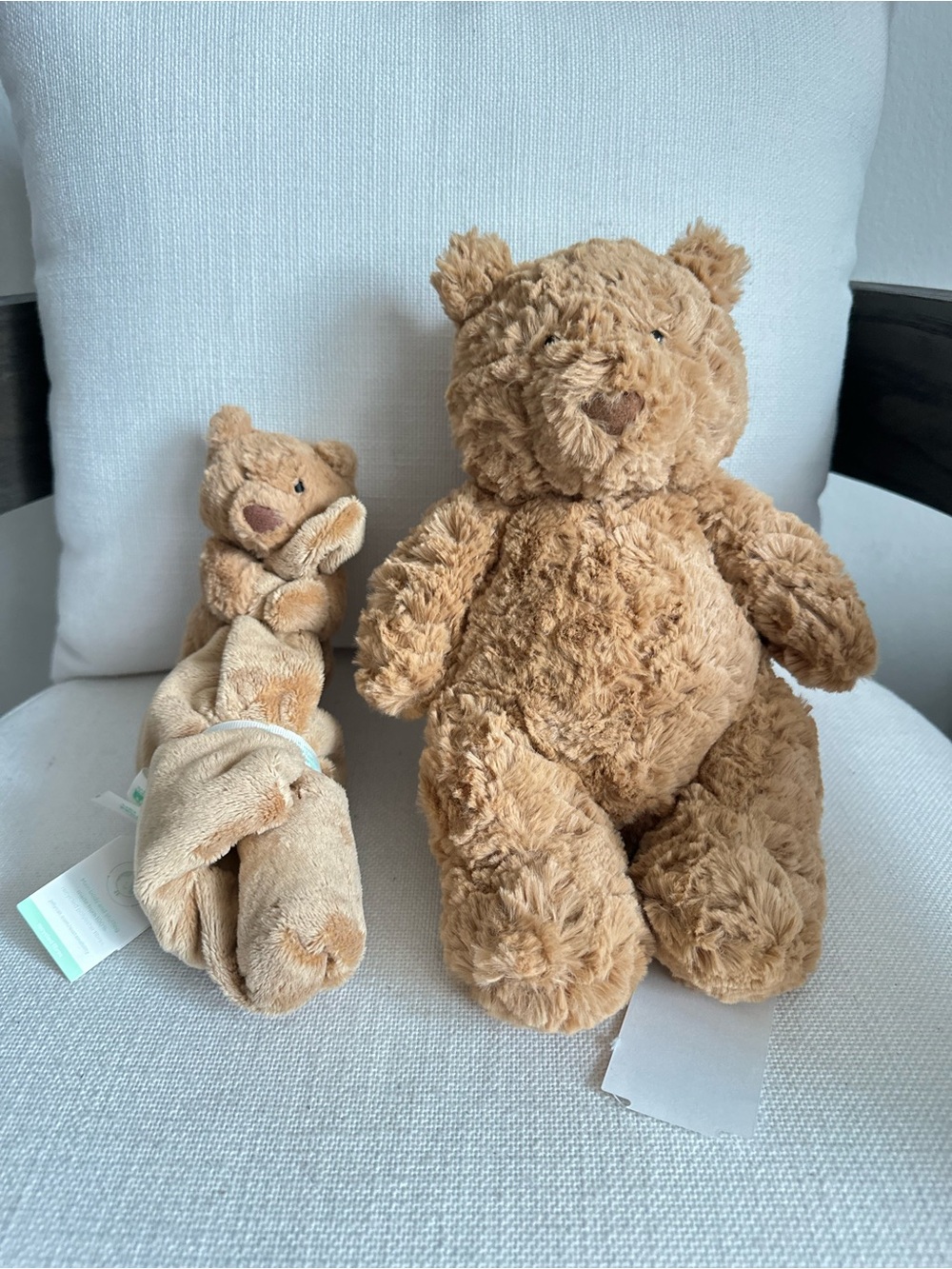 Bartholomew Bear 5-Inch Plushie & Soother Blanket and Bartholomew Bear
